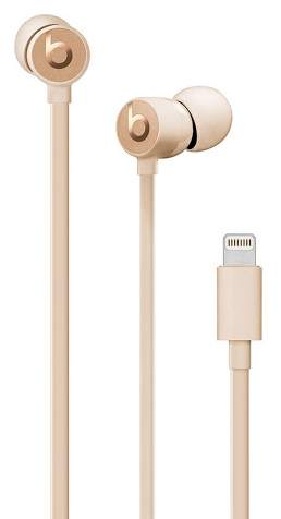 Tai nghe Beats urBeats 3 Earphones Lightning Satin Gold | Phong Vũ