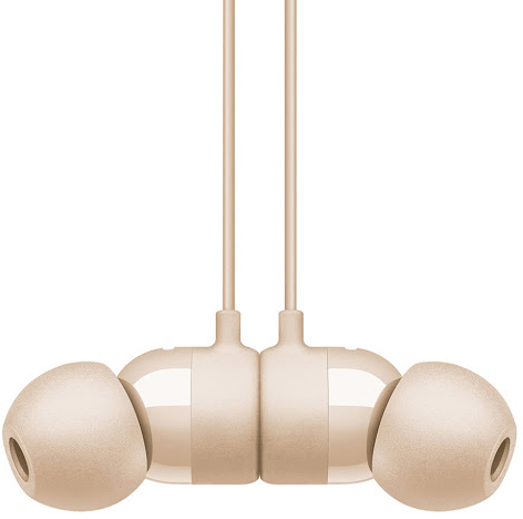 Tai nghe Beats urBeats 3 Earphones Lightning Satin Gold | Phong Vũ