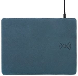 Miếng lót chuột tích hợp sạc không dây tốc độ cao 10W - Multifast Wireless Charging Mouse Pad Actto MP-44 (Blue)