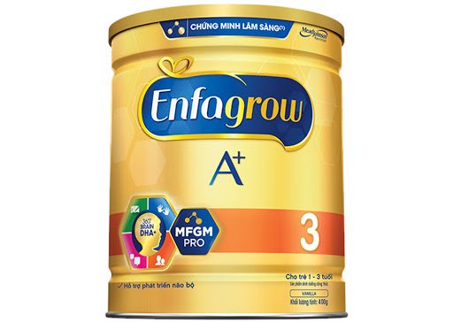 Sữa bột Enfagrow A+ 3 400g (dành cho trẻ từ 1 - 3 tuổi)