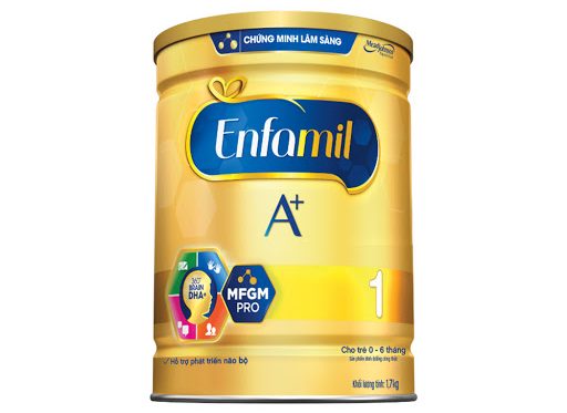Sữa bột Enfamil A+ 1 1.7kg (dành cho trẻ từ 0 - 6 tháng tuổi)