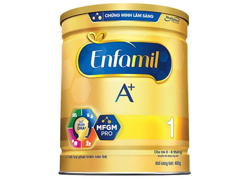 Sữa bột Enfamil A+ 1 400g (dành cho trẻ từ 0 - 6 tháng tuổi)