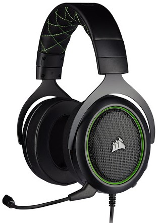 Corsair-HS50-PRO-Stereo-Green-2 | Thiết kế ấn tượng