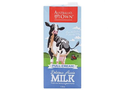 Sữa tươi tiệt trùng Úc Australia's Own nguyên kem Full Cream Delicious Aussie Milk hộp 1L_1