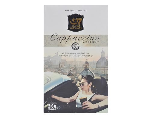 Cà Phê Cappuccino Hương Hazenut Trung Nguyên hộp 12 gói x 18g_1