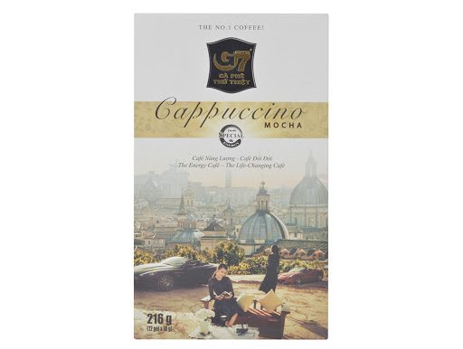Cà Phê Cappuccino Hương Mocha Trung Nguyên hộp 12 gói x 18g_1