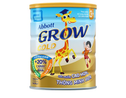 Sữa Bột Abbott Grow Gold 3+ 900g