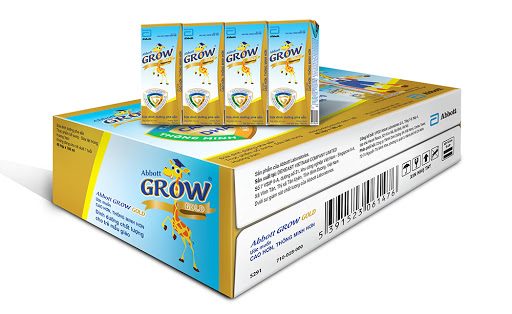 Thùng 48 Chai Sữa Nước Abbott Grow Gold 180ml