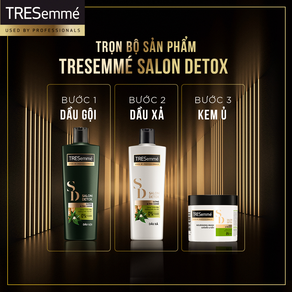Dầu xả TRESEMME salon detox 620g-1