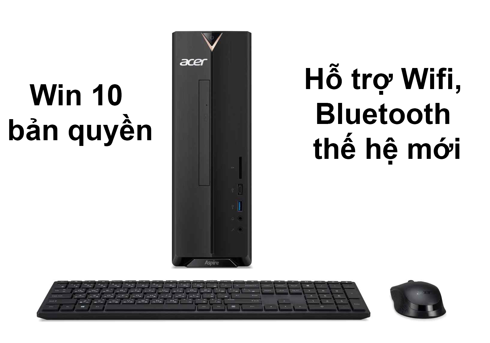 PC Acer AS XC-895 | Win 10 bản quyền | Wifi + Bluetooth