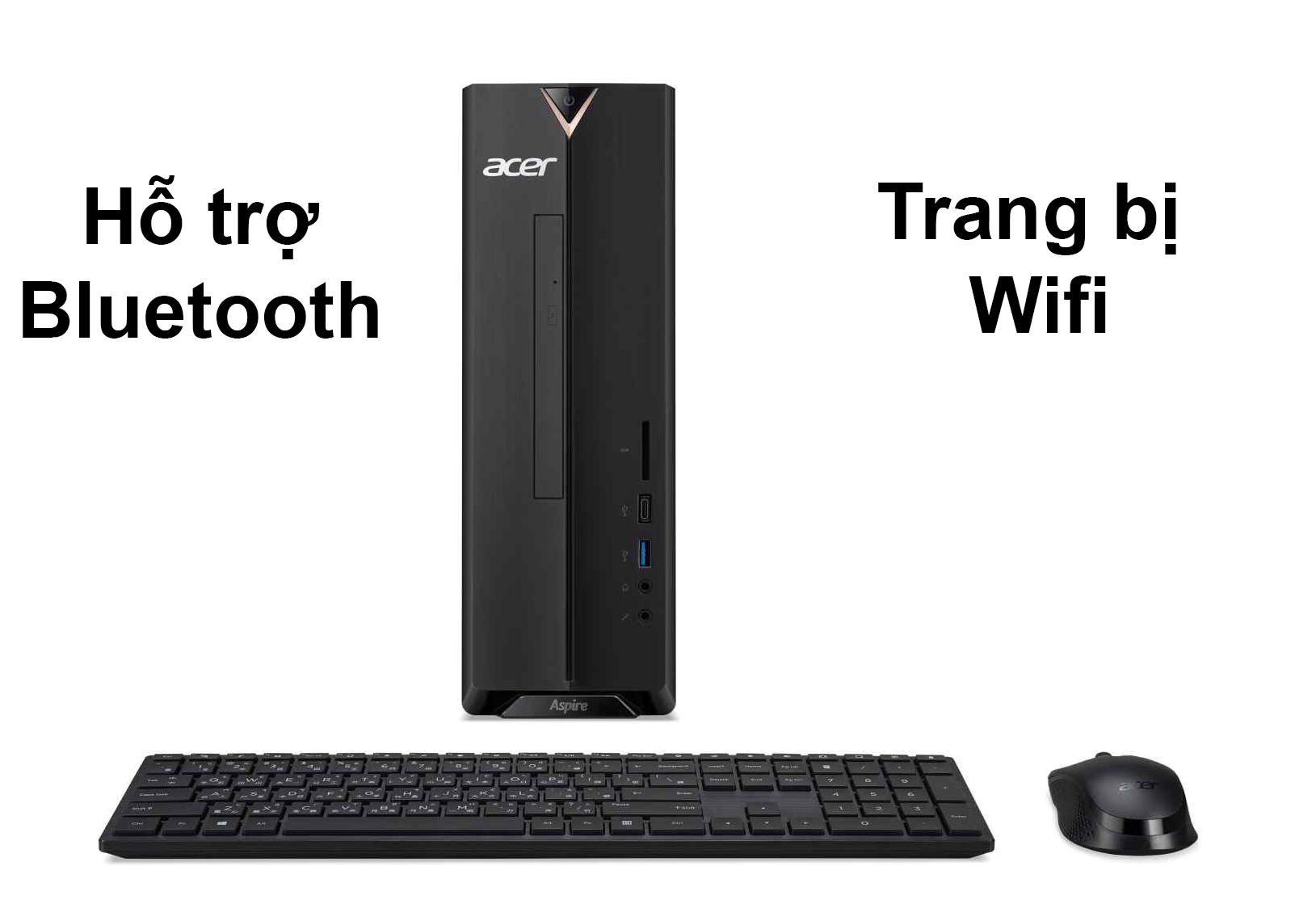 PC Acer AS XC-895 | Hỗ trợ Bluetooth | Trang bị Wifi