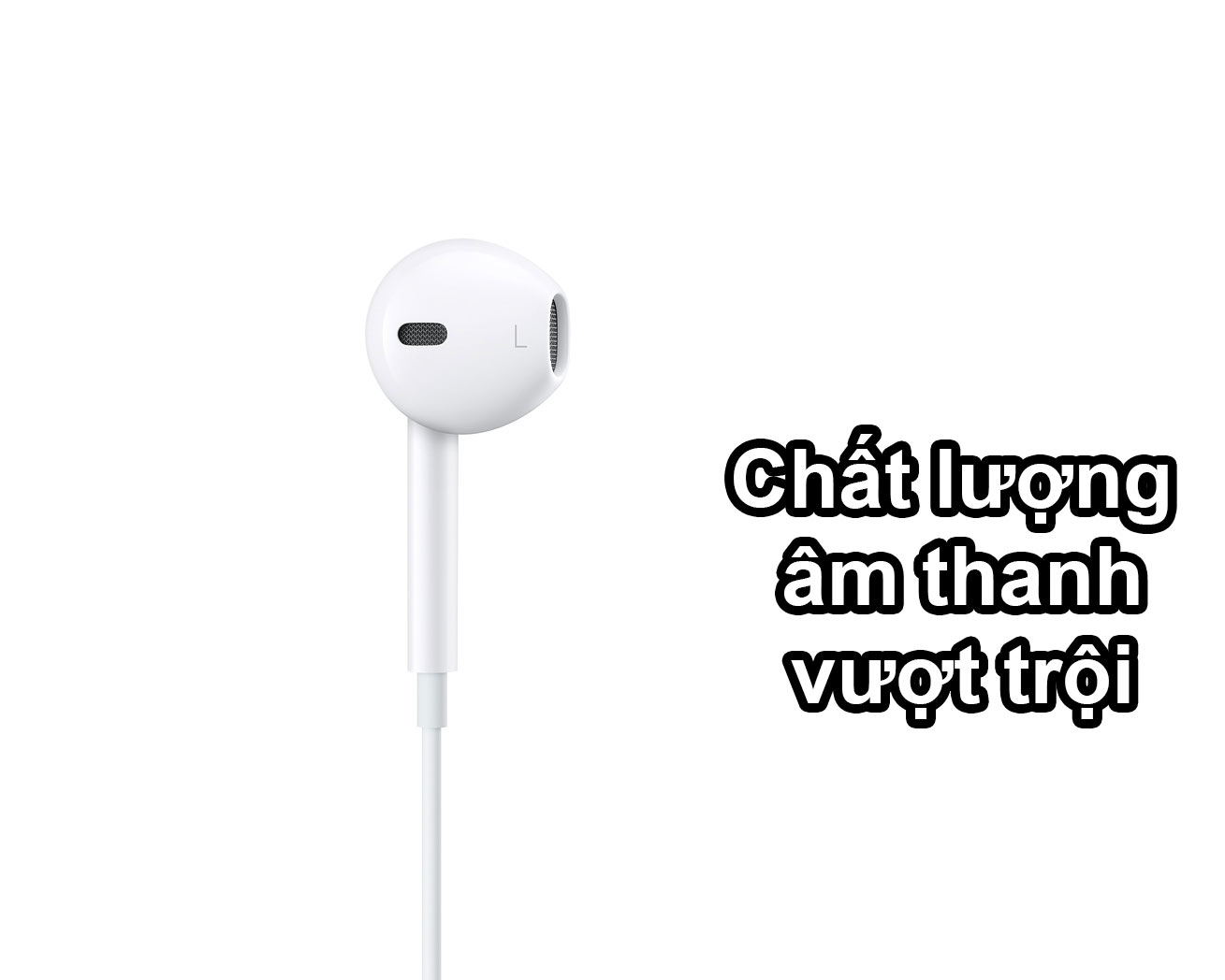Tai nghe Apple EarPods with Lightning Connector | Chất lượng âm thanh vượt trội