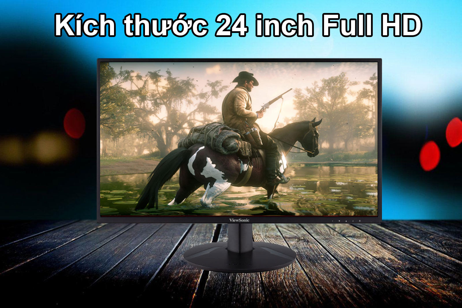 Màn hình LCD 24 inch ViewSonic VA2418-SH | 24 inch Full HD