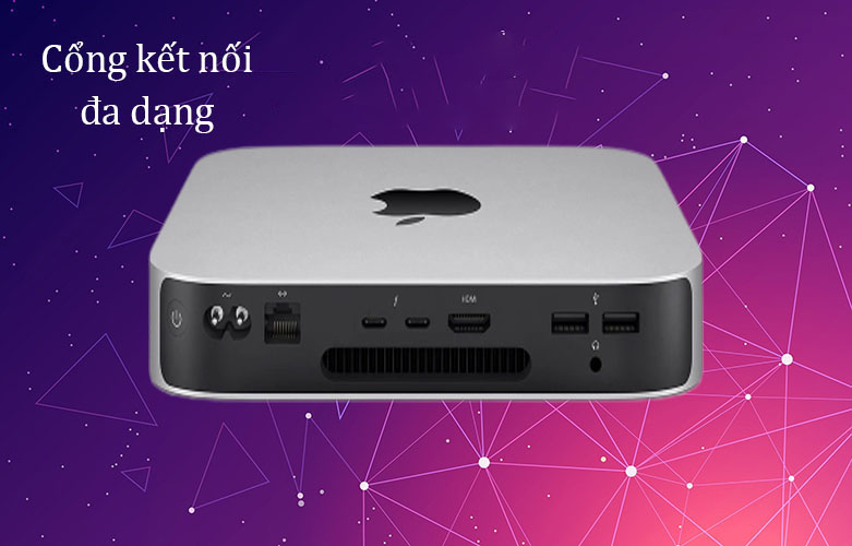 PC Mac Mini 2020 MGNR3SA/A | Cổng kết nối đa dạng