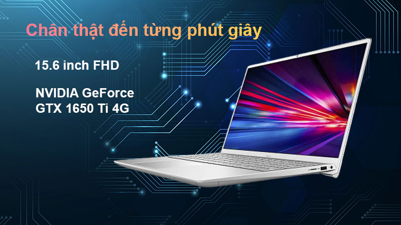  Laptop Dell Inspiron 15 7501 | Màn hình full HD, NVIDIA GeForce GTX 1650 Ti 4G