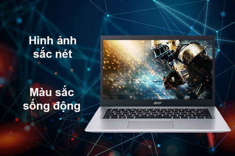 Laptop Acer Aspire 5 A514-54-39KU | Hình ảnh sắc nét, màu sắc sống động