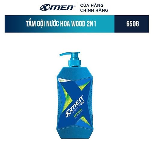 Tắm gội nước hoa X-men 2in1 Wood: Tiện lợi và đa năng, sản phẩm tắm gội nước hoa X-Men 2in1 Wood sẽ giúp bạn tiết kiệm thời gian và mang lại sự tiện lợi ngày hôm nay. Với công thức độc đáo, sản phẩm sẽ giúp tóc mềm mượt và da mịn màng.