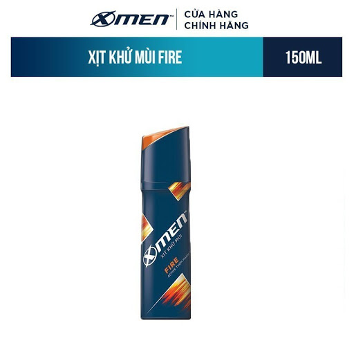 Xịt khử mùi X-men Fire 150ml
