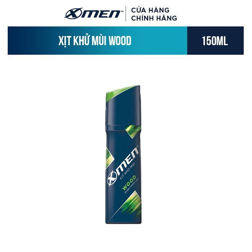 Xịt khử mùi X-men Wood 150ml