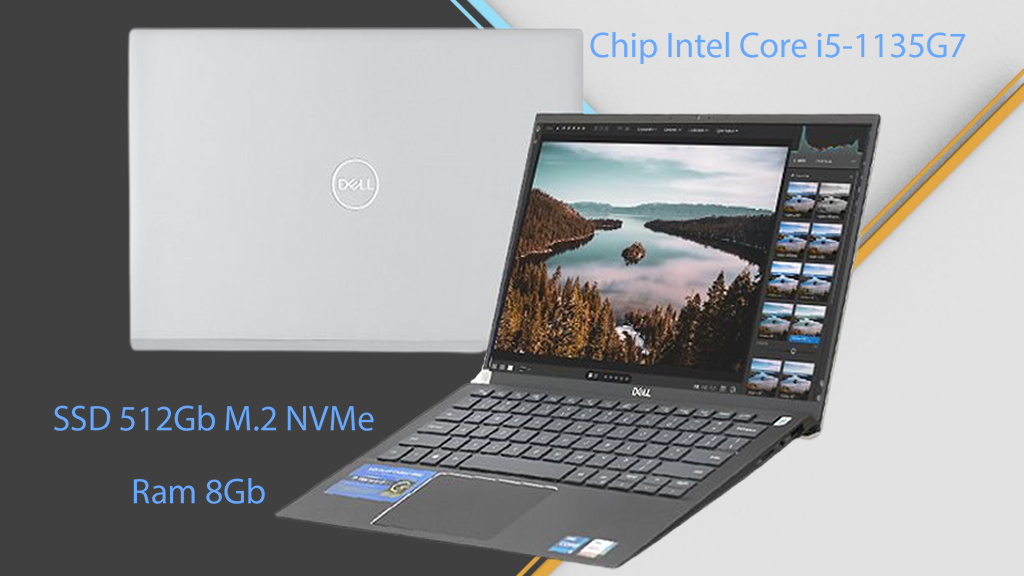 Laptop Dell Vostro 13 5301 -C4VV92 | Chip Intel Core i5-1135G7, Ram 8Gb, 512GB SSD M.2 NVMe