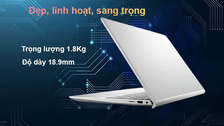  Laptop Dell Inspiron 15 7501 | Thiết kế sang trọng, Trọng lượng 1.8 Kg