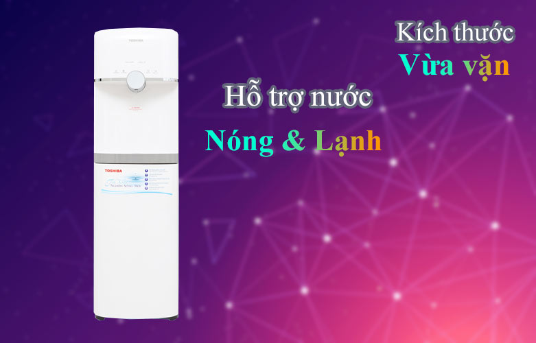 Máy lọc nước nóng lạnh Toshiba TWP-W1643SV(W) | Hỗ trợ nước nóng và lạnh