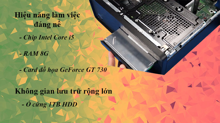 Máy tính để bàn HP S01-pF1146d | Hiệu nặng làm việc đáng nể 