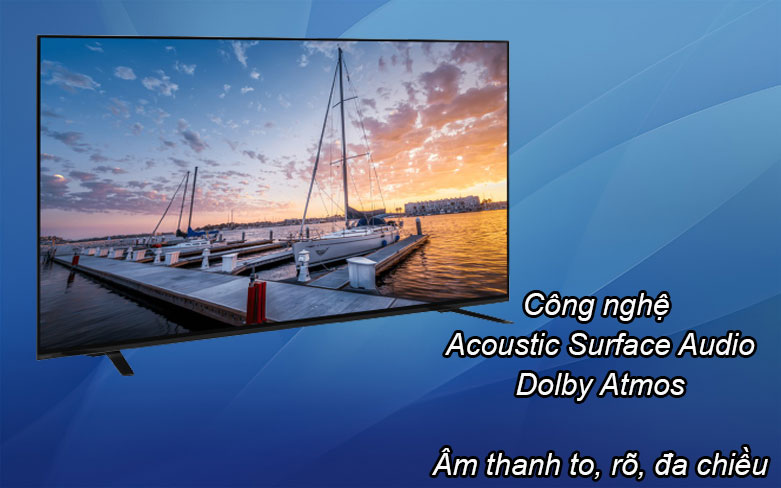 Android Tivi OLED Sony 4K 55 inch KD-55A8H| Công nghệ Acoustic Surface Audio và Dolby Atmos