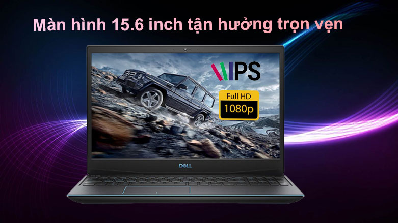Laptop Dell G3 15 3500 | Màn hình 15.6 inch tận hưởng trọn vẹn 