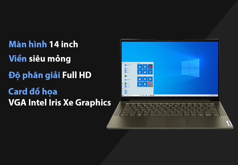 Laptop Lenovo Yoga Slim 714ITL05-82A3004FVN | Màn hình 14 inch