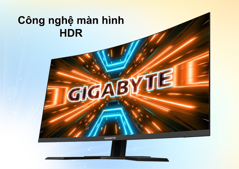 Màn hình cong Gigabyte 27 inch G27QC-EK | Công nghệ màn hình HDR