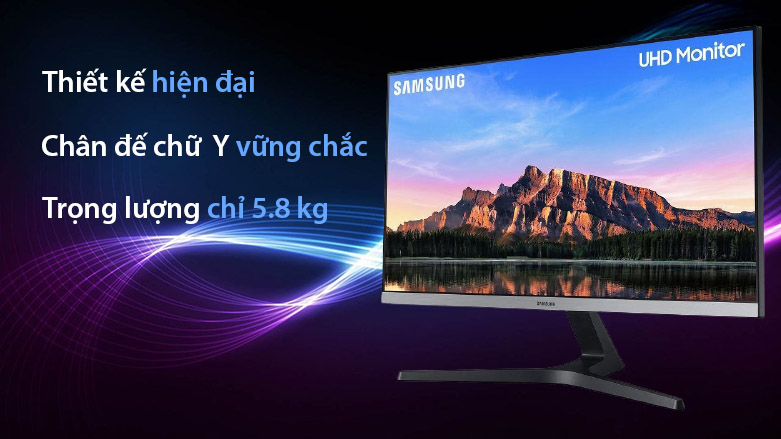 Màn hình LCD Samsung 28" LU28R550UQEXXV | Thiết kế hiện đại