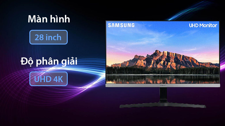 Màn hình LCD Samsung 28" LU28R550UQEXXV | Màn hình 28 inch | Độ phân giải 4K
