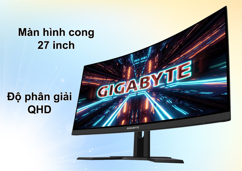 Màn hình cong Gigabyte 27 inch G27QC-EK | Màn hình cong 27 inch | Độ phân giải QHD