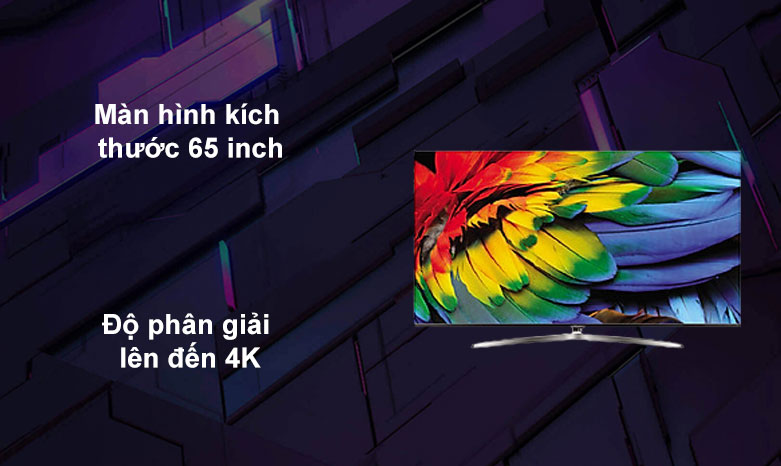 Android Tivi Casper 4K 65 inch 65EG8000 | Màn hình kích thước 65 inch, Độ phân giải lên đến 4K