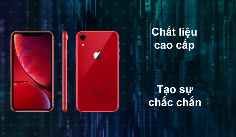 iPhone XR RED 64GB MH6P3VN/A | Chất liệu cao cấp