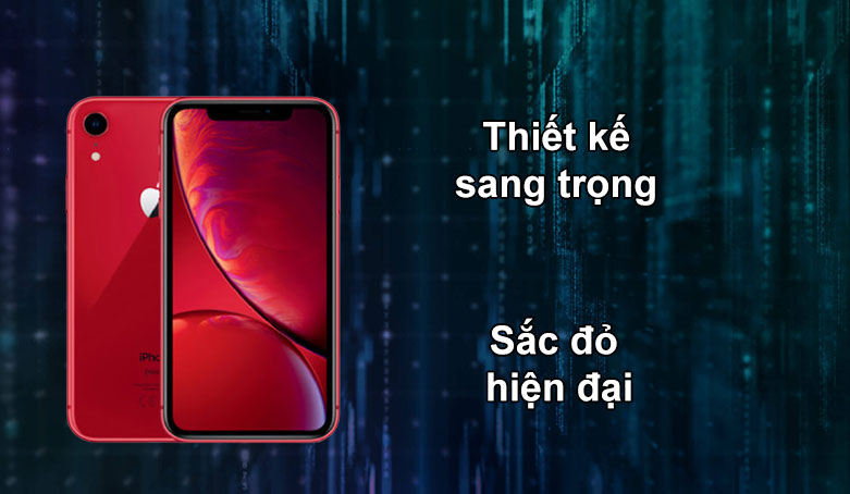 iPhone XR RED 64GB MH6P3VN/A | Thiết kế sang trọng