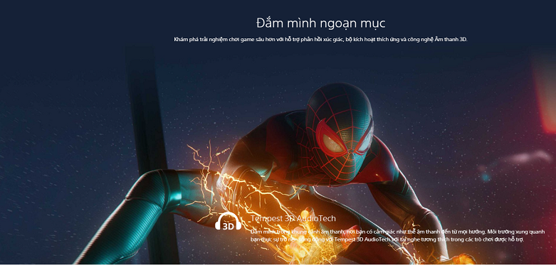 Sony Playstation 5 Âm thanh vòm 3D