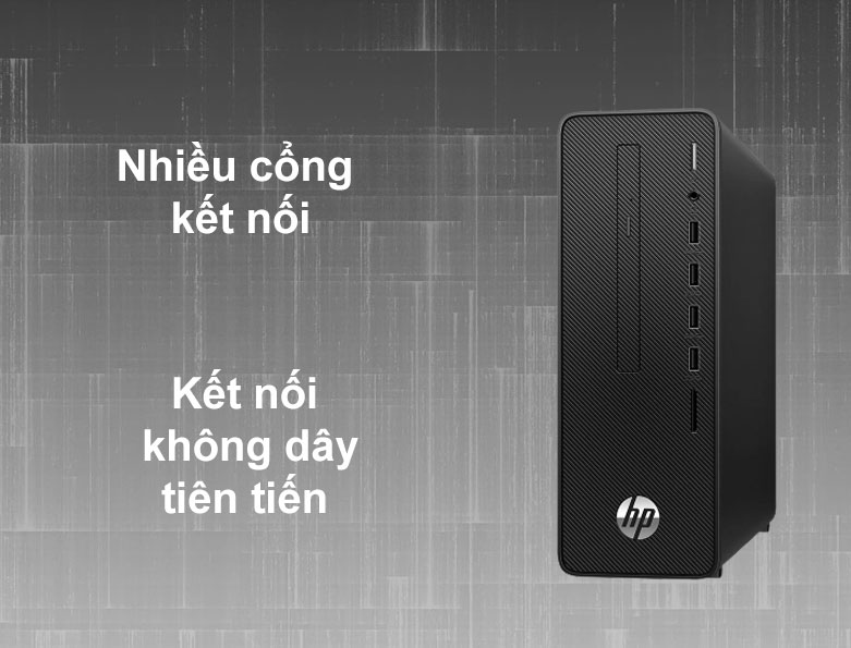 PC HP 280 Pro G5 SFF 1C4W2PA | Nhiều cổng kết mối, Kết nối không dây 