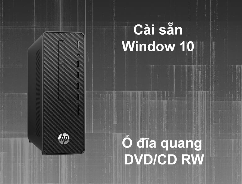 PC HP 280 Pro G5 SFF 1C4W2PA | Cài đặt sắn Window 10
