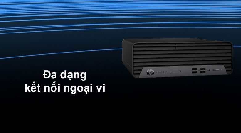 PC HP ProDesk 400 G7 SFF | Đa dạng kết nối ngoại vi 