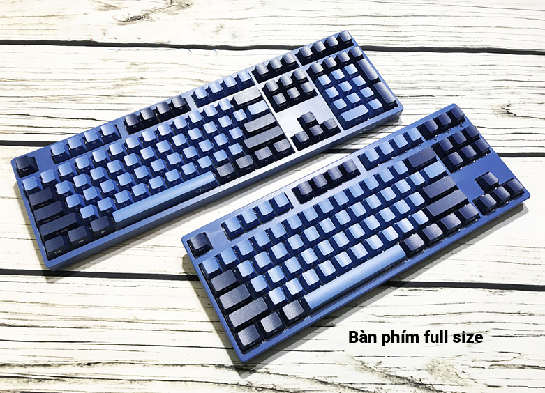 Bàn phím cơ AKKO 3108 SP (Side-printed) Ocean Star Cherry Switch (Blue) | Bàn phím Full size tiện lợi