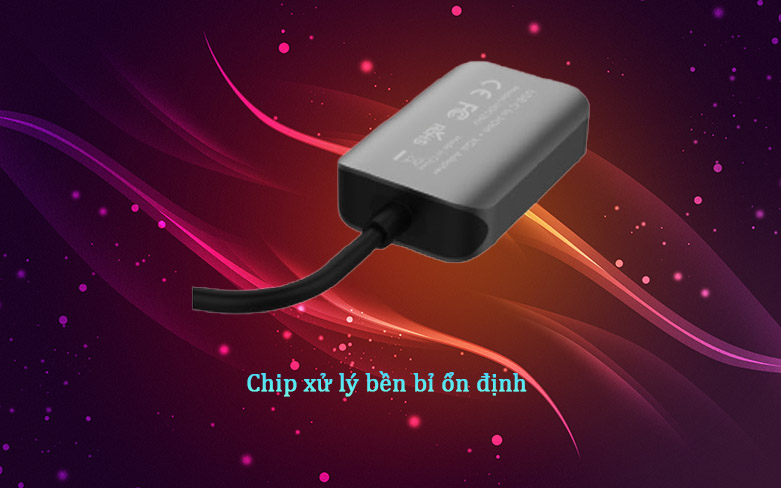  Hub Hyperdrive HDMI/VGA 4K 2 IN 1 HD-C2HV (Xám) | Chip xử lý bền bỉ ổn định 