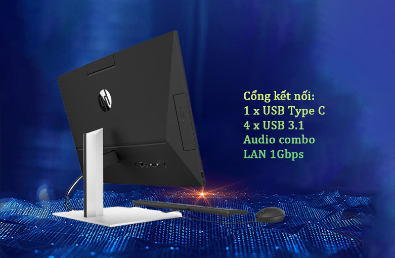 PC HP AIO ProOne 400 G6 (230T5PA) | Đa dạng cổng kết nối