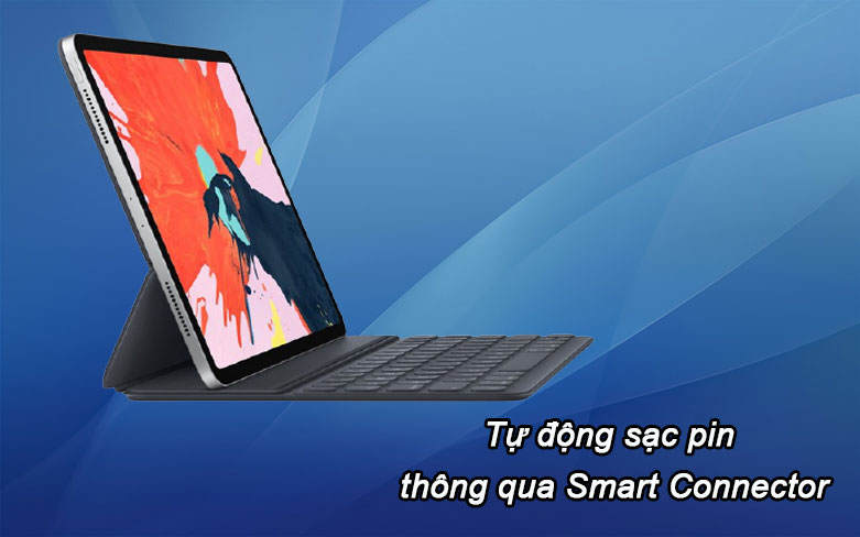 Bàn phím không dây Smart Keyboard For Folio for 11-inch iPad Pro (2nd generation) - US English | Tự động sạc pin 