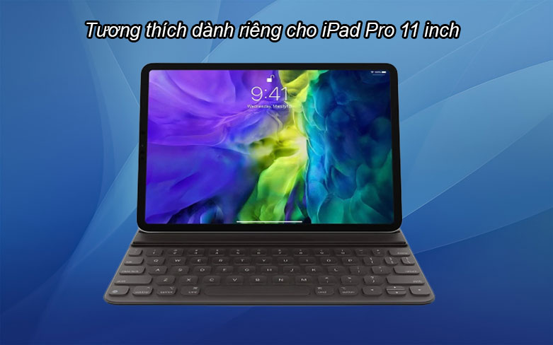 Bàn phím không dây Smart Keyboard For Folio for 11-inch iPad Pro (2nd generation) - US English | Tương thích dành riêng cho thiết bị 