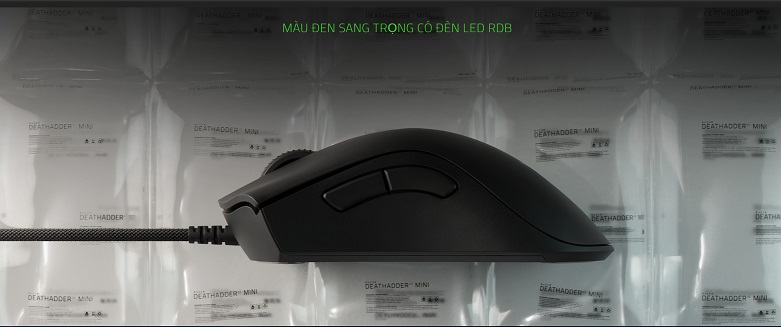 Chuột gaming Razer Deathadder V2 Mini (RZ01-03340100-R3M1) | Màu sắc sang trọng 