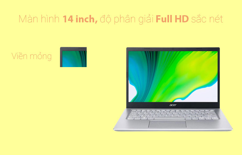 Laptop Acer Aspire 5 A514-54-38TM | Màn hình sắc nét 