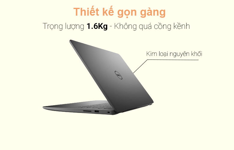 Laptop Dell Vostro 14 3400 | Thiết kế gọn gàng