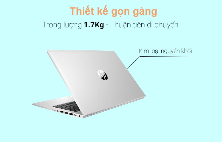 Laptop HP ProBook 450 G8-2H0U4PA | Thiết kế gọn gàng 